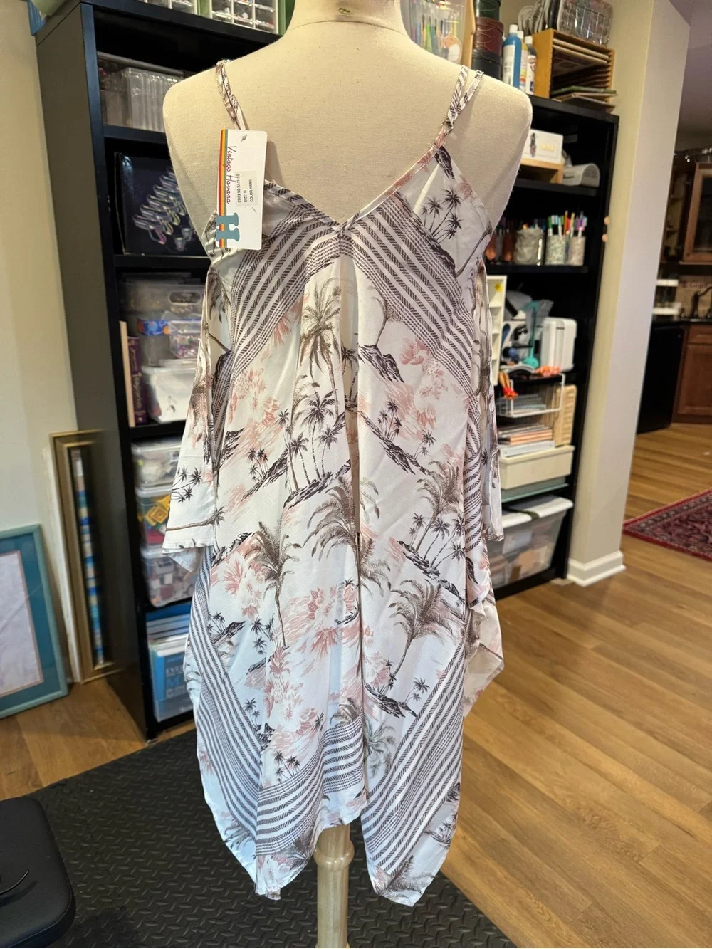 NWT! Vintage Havana girls swim cover up sz 12